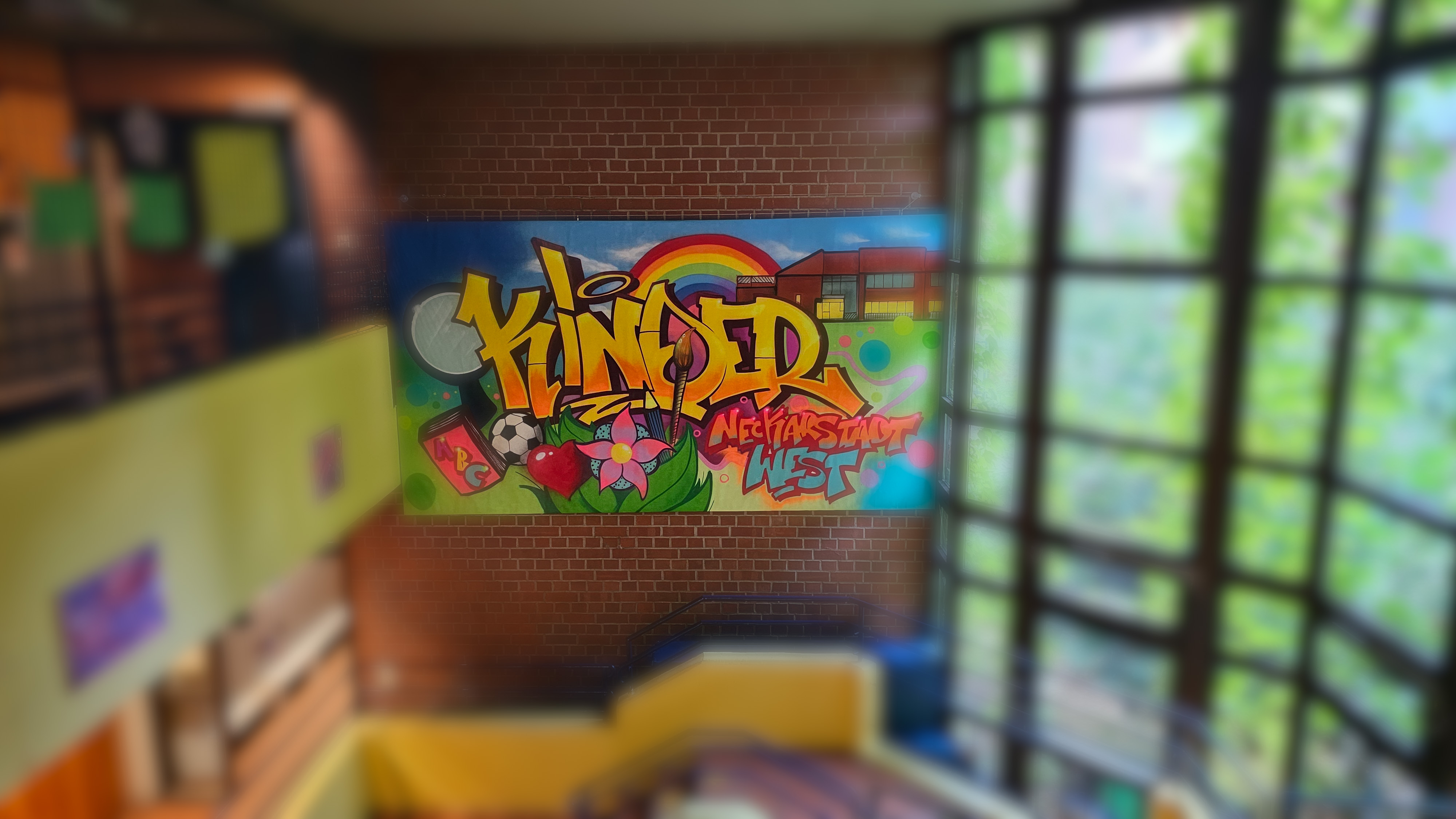 WandWerkWest - Kinder gestalten die Stadt / die Wand - Graffito - LICHTMEILE 2025